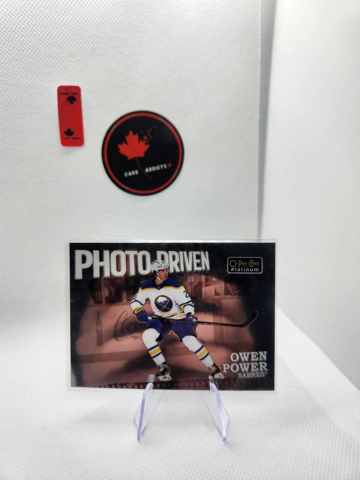 2022-23 O-Pee-Chee Platinum Photo Driven PD-15 Owen Power