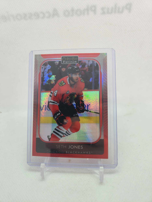 2021-22 O-Pee-Chee Platinum -Red Prism /199 Seth Jones