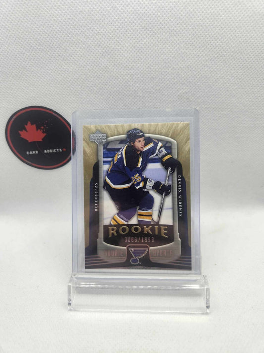 2005-06 Upper Deck Rookie Update Dennis Wideman Rookie /1999 #174