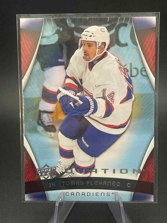 2009-10 Upper Deck Ovation Tomas Plekanec Montreal Canadiens #72 REF I