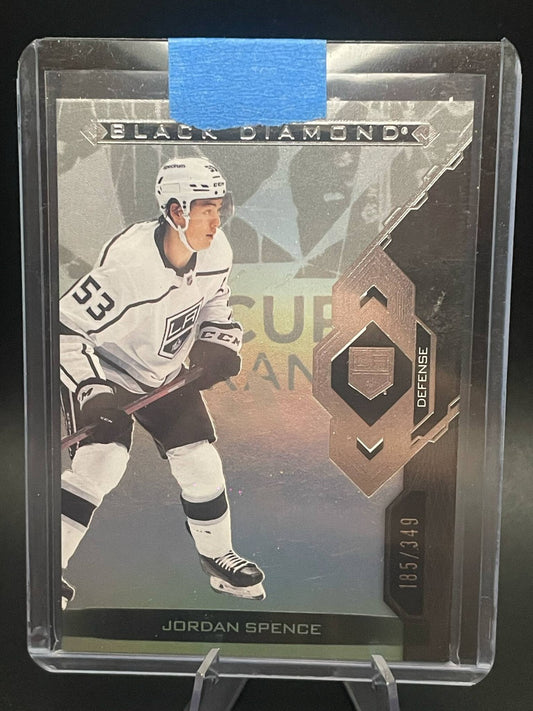 JORDAN SPENCE 2022-23 BLACK DIAMOND ROOKIE /349 #BDB-SP Los Angeles Kings