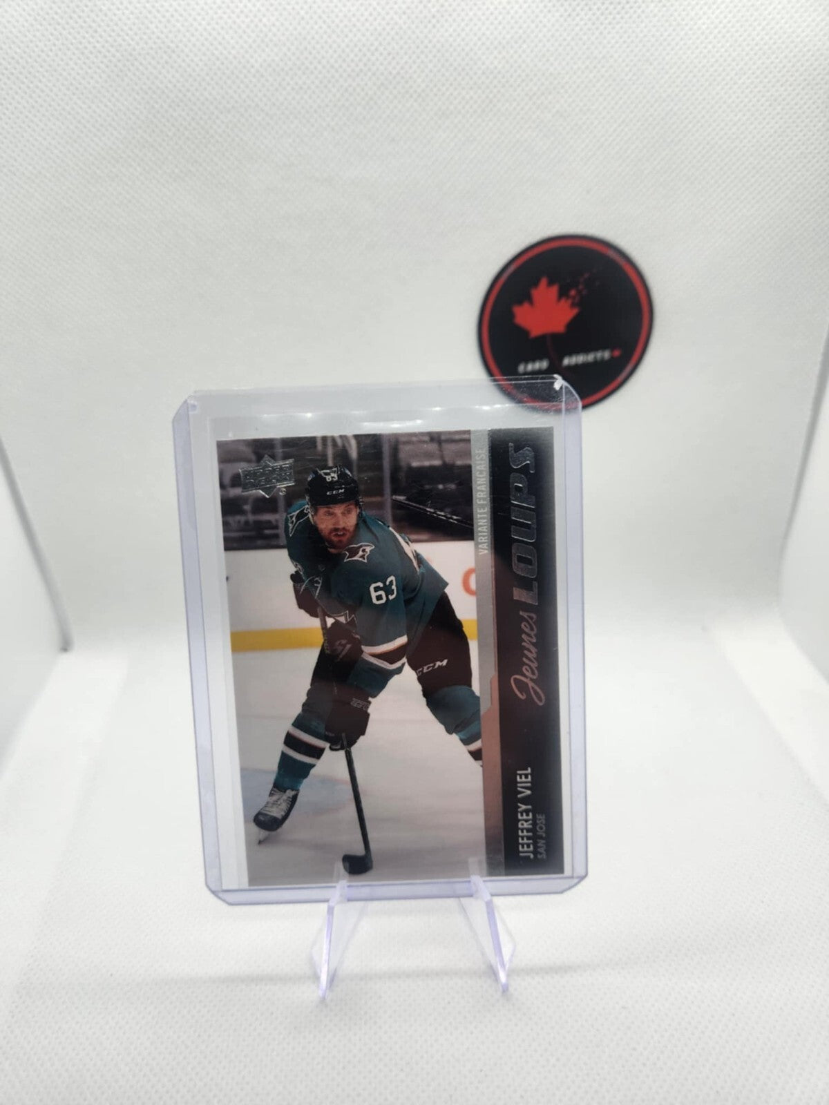2021-22 Upper Deck French Jeunes Loups Jeffrey Viel RC #233