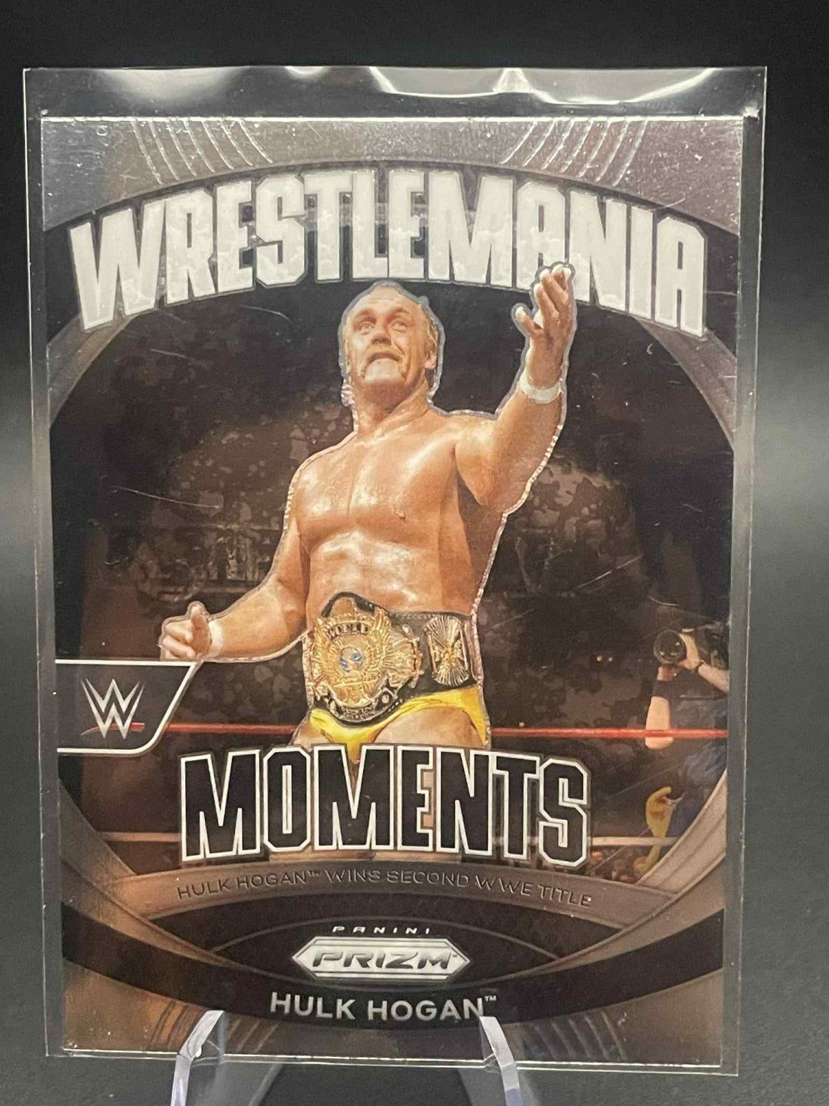 Hulk Hogan 2024 Prizm WWE - WrestleMania Moments #15