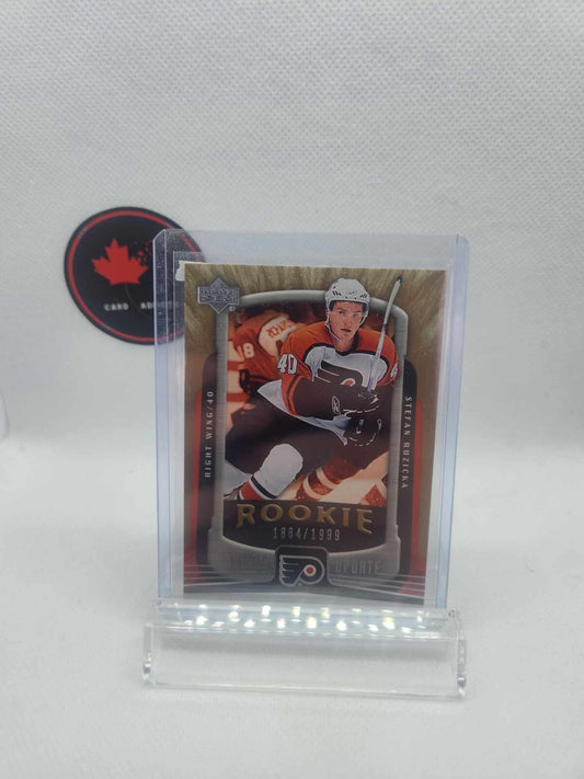2005-06 Upper Deck Rookie Update Stefan Ruzicka Rookie #166 Serial #/1999