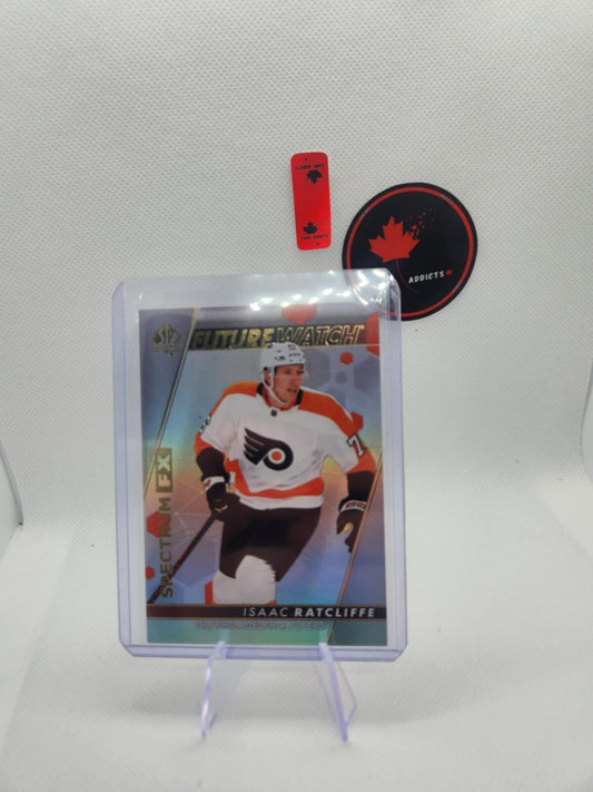 2022-23 SP Authentic Spectrum FX Isaac Ratcliffe Philadelphia Flyers #S-59