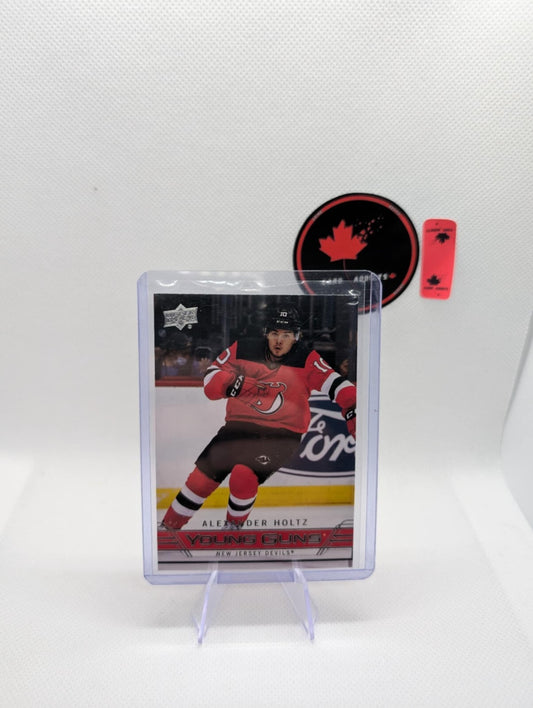 2021-22 Extended Series Young Guns Retro T-96 Alexander Holtz Devils