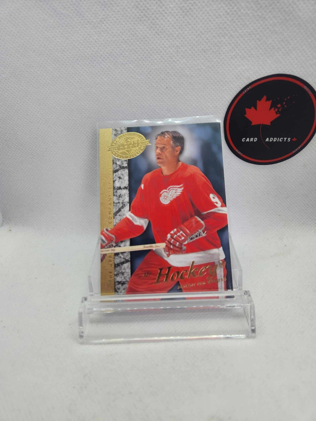 2008/09 UPPER DECK 20TH ANNIVERSARY NHL HOCKEY CARD #UD-34 GORDIE HOWE