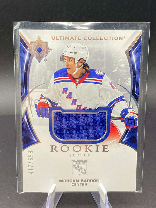 2021-22 Ultimate Collection Ultimate Rookie Morgan Barron Jersey /699