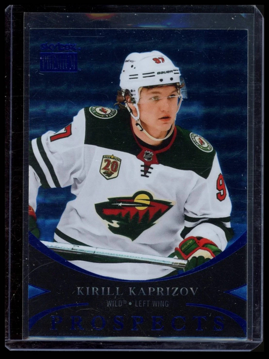 2020 SKYBOX METAL UNIVERSE KIRILL KAPRIZOV PREMIUM PROSPECTS STAR SAPPHIRES RC