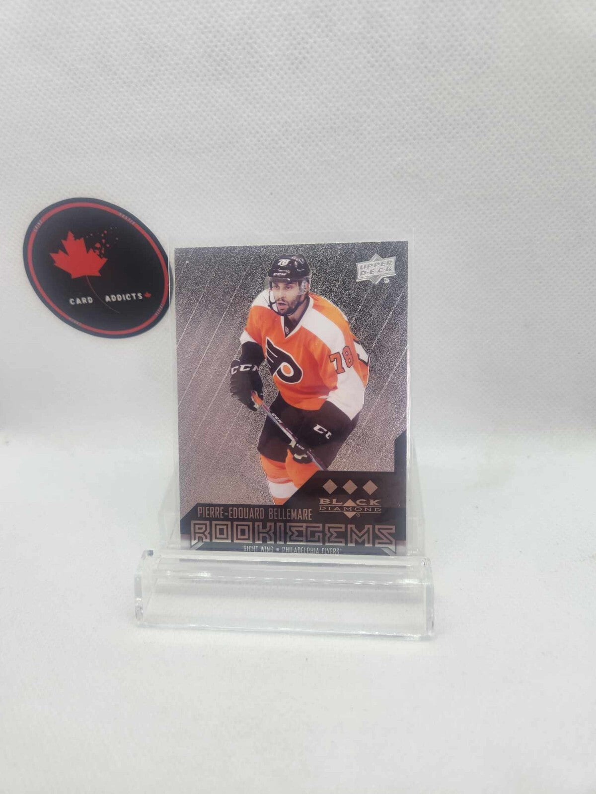 2014-15 Black Diamond Pierre-Edouard Bellemare Rookie Triple Gems Diamond #189