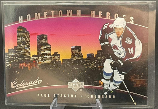 2007-08 Upper Deck Paul Stastny Hometown Heroes #HH63 Colorado Avalanche