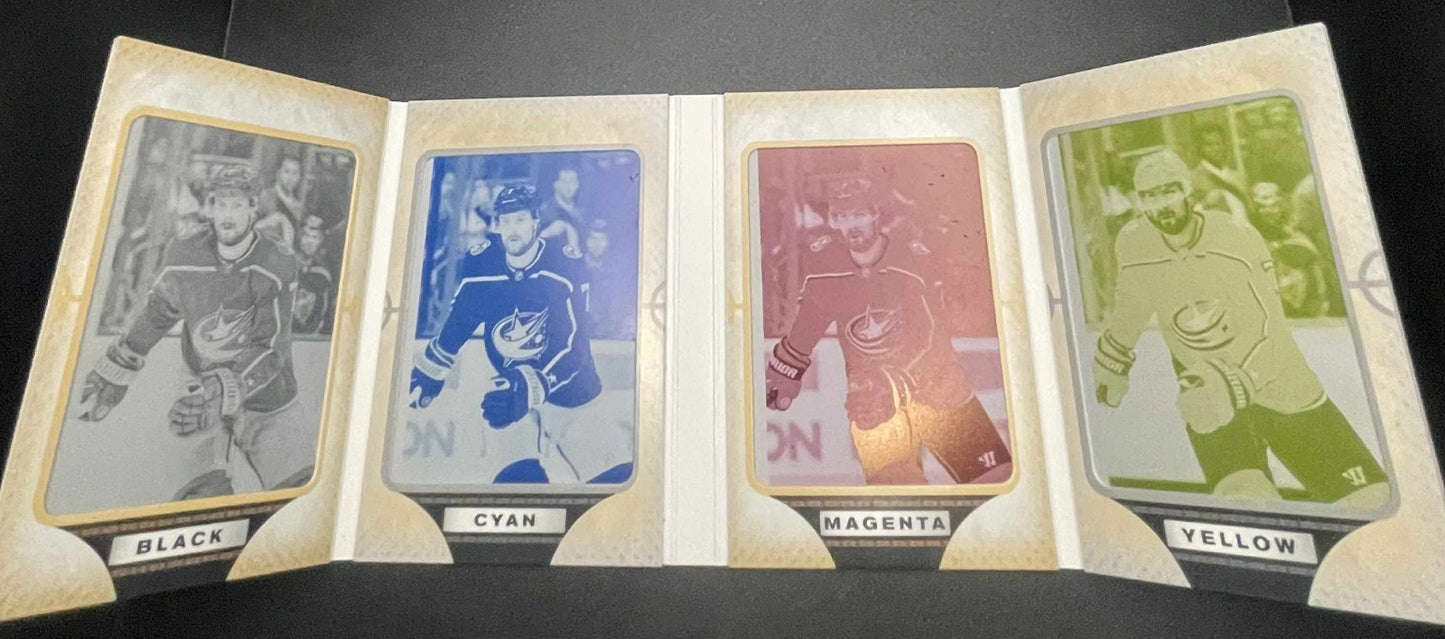 UD The Cup 2021-22 Printing Plates Booklets Sean Kuraly 1/1