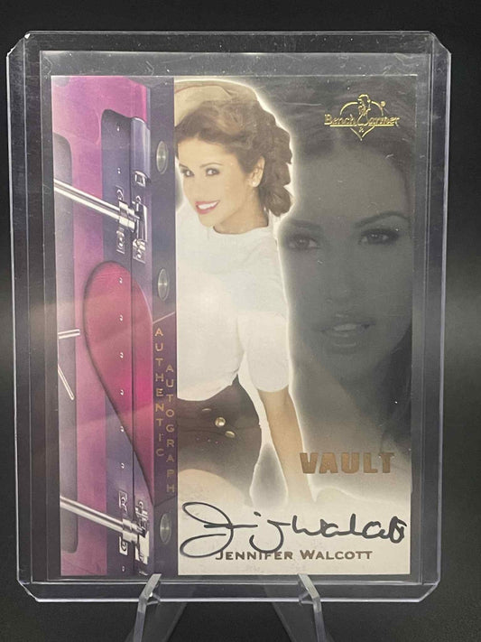 2011 Bench Warmer Vault Gold Hand-Signed Auto *JENNIFER WALCOTT