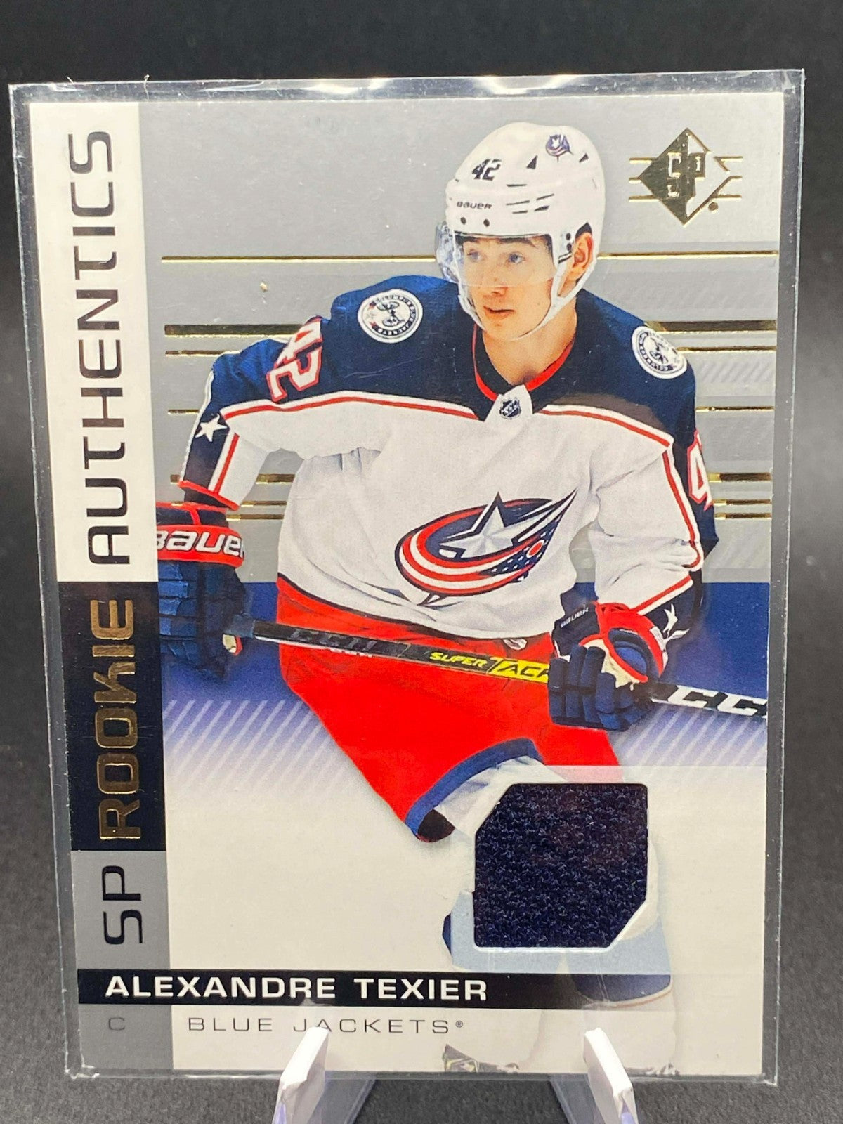 2019-20 SP Rookie Authentics Alexandre Texier Jersey #120 SP RC