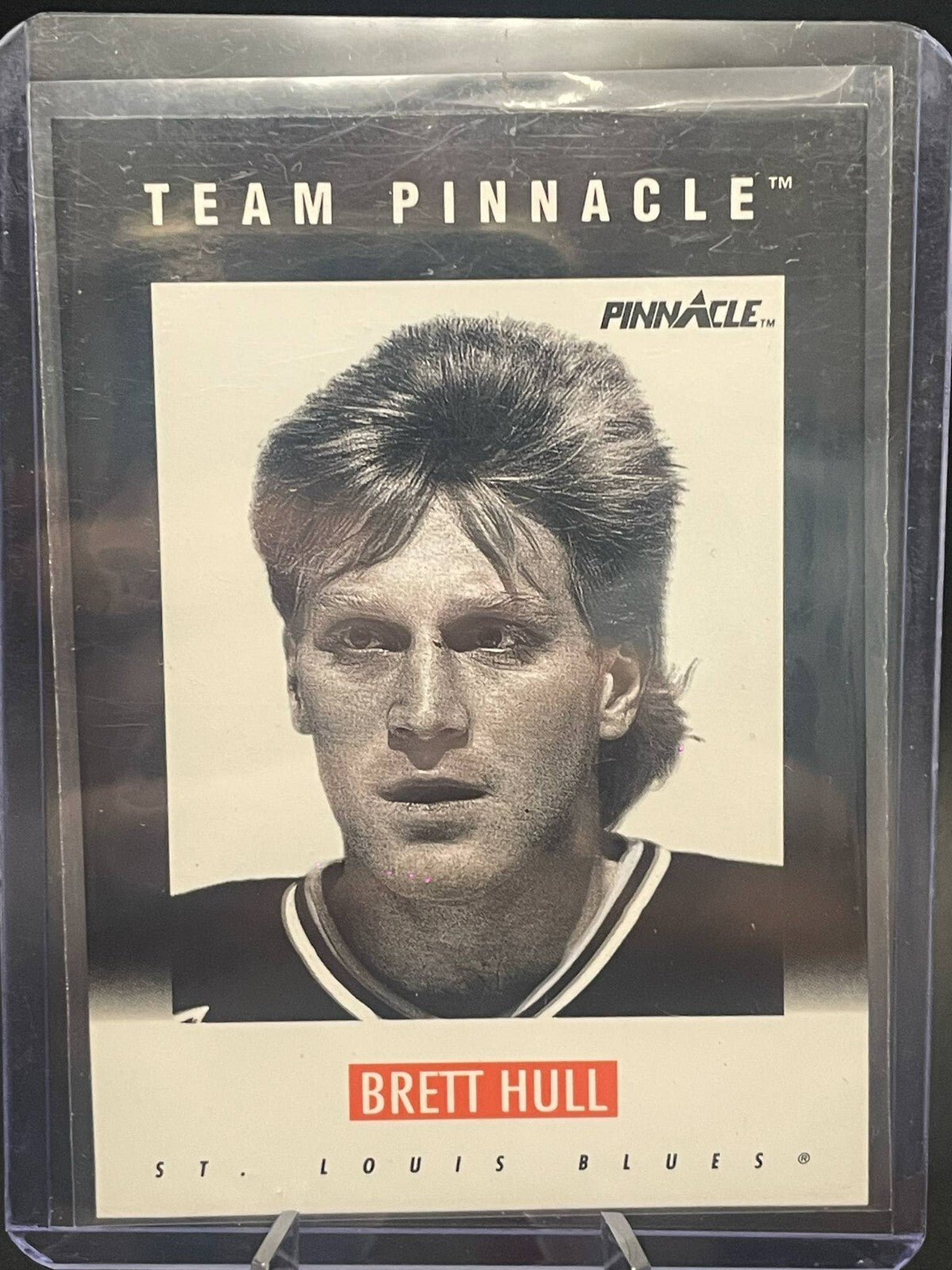1991/92 Pinnacle Team Pinnacle Hockey Trading Card - Brett Hull