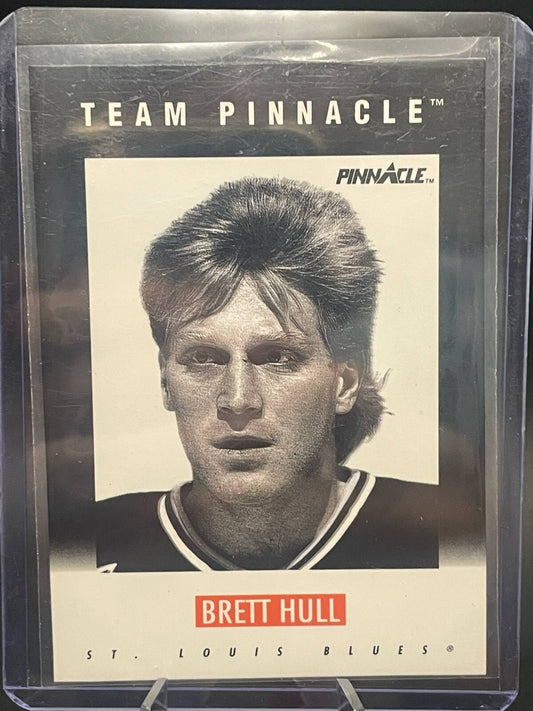 1991/92 Pinnacle Team Pinnacle Hockey Trading Card - Brett Hull