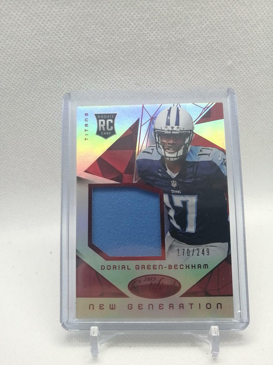 2015 Certified Mirror Red /249 Dorial Green-Beckham #NG-DB Rookie Jersey