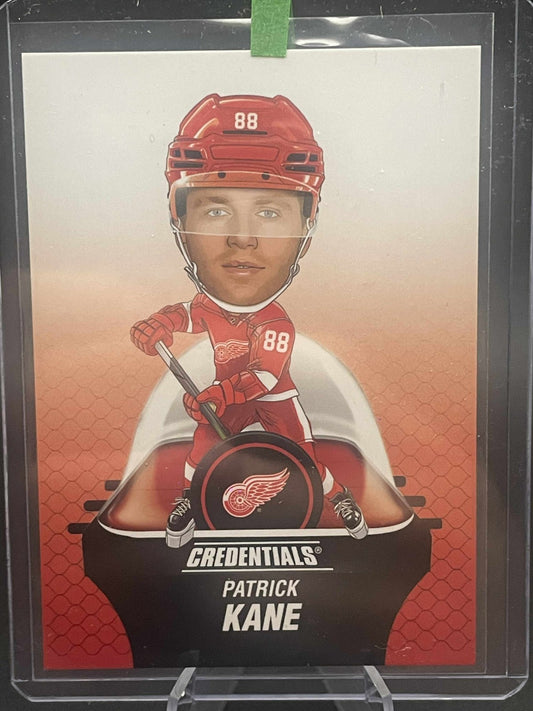 2025 UD Credentials Patrick Kane FIRST 25 FANS Blue #BH-PK