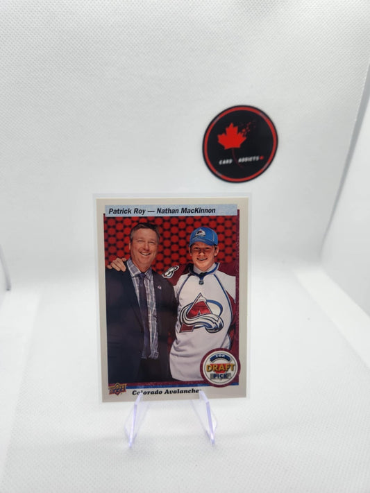 🔥NATHAN MACKINNON/PATRICK ROY TOP DRAFT PICK RC!🔥 #DRAFT-50!
