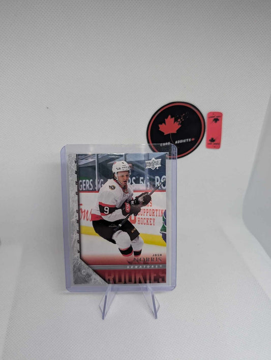 2020-21 Upper Deck Young Guns Retro Josh Norris Rookie #T-92 Ottawa Senators