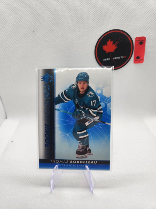 2022-23 SP Rookie Authentics Blue Thomas Bordeleau #133