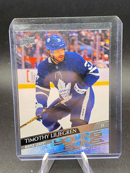 2020-21 Upper Deck Young Guns Timothy Liljegren Rookie Toronto Maple Leafs #248
