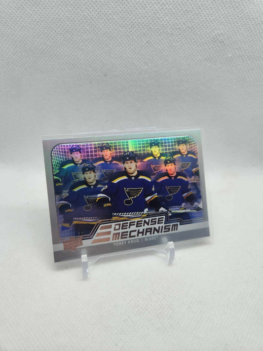2022-23 Upper Deck Series 1 Defense Mechanism #DM-10 Torey Krug St Louis Blues
