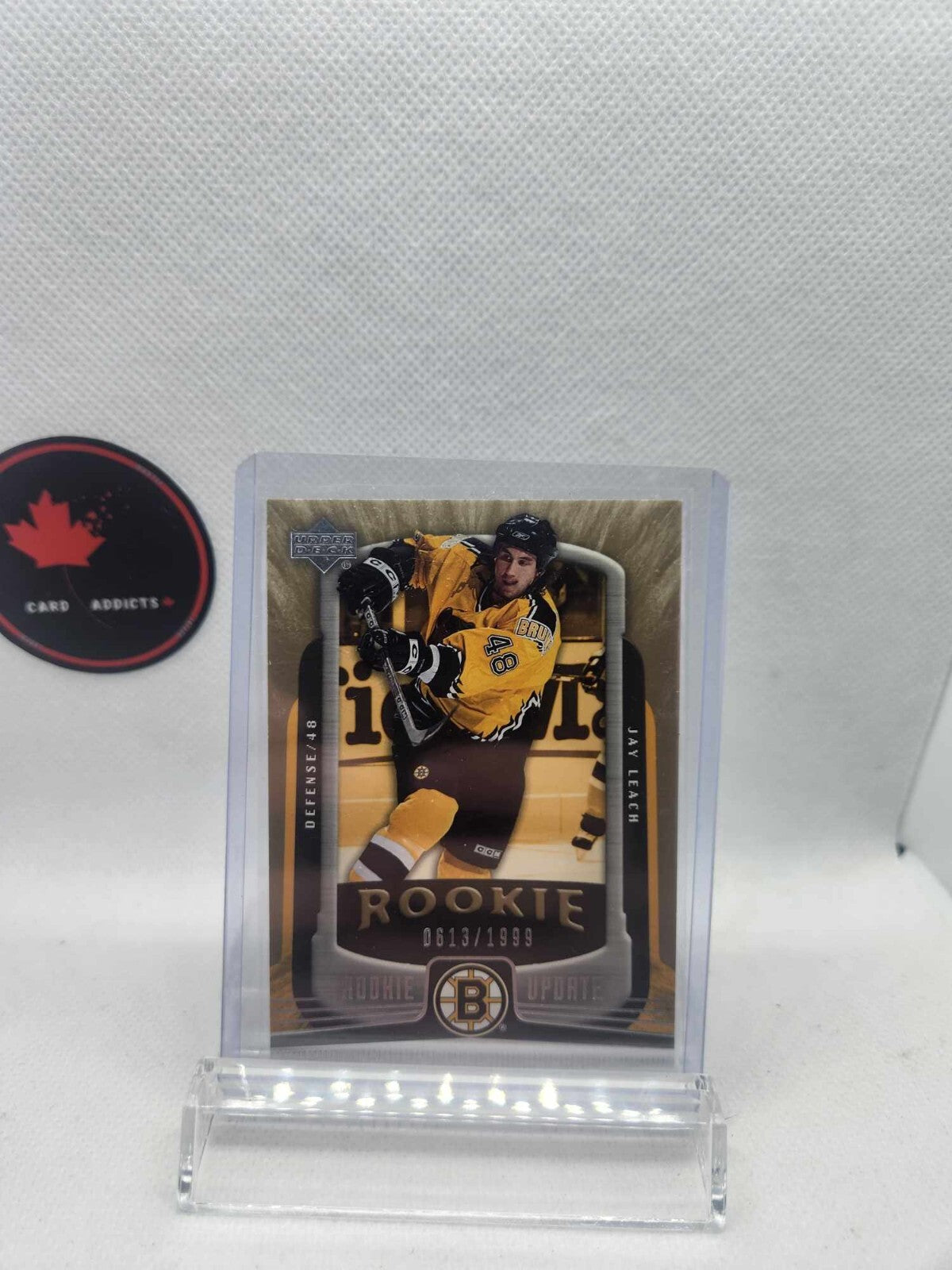 2005-06 Upper Deck Rookie Update #105 Jay Leach RC /1999