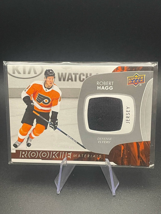 2017-18 Upper Deck Materials Robert Hagg Rookie Jersey #RM-RH Philadelphia
