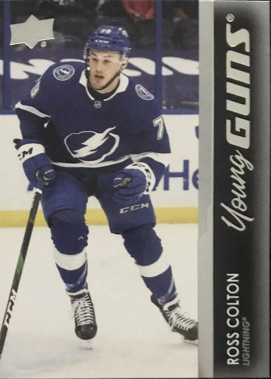 2021-22 Upper Deck ROSS COLTON Young Guns Colorado Avalanche 110 Available