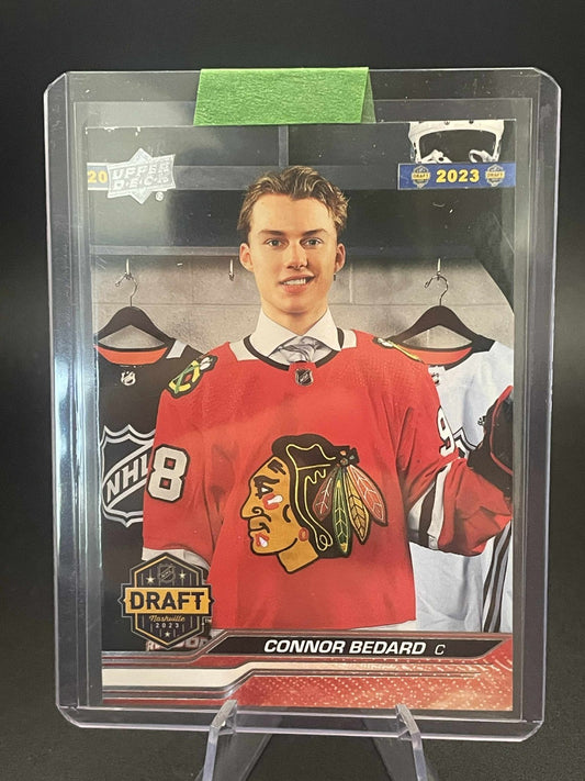 2023 UPPER DECK #740 CONNOR BEDARD DRAFT RC ROOKIE