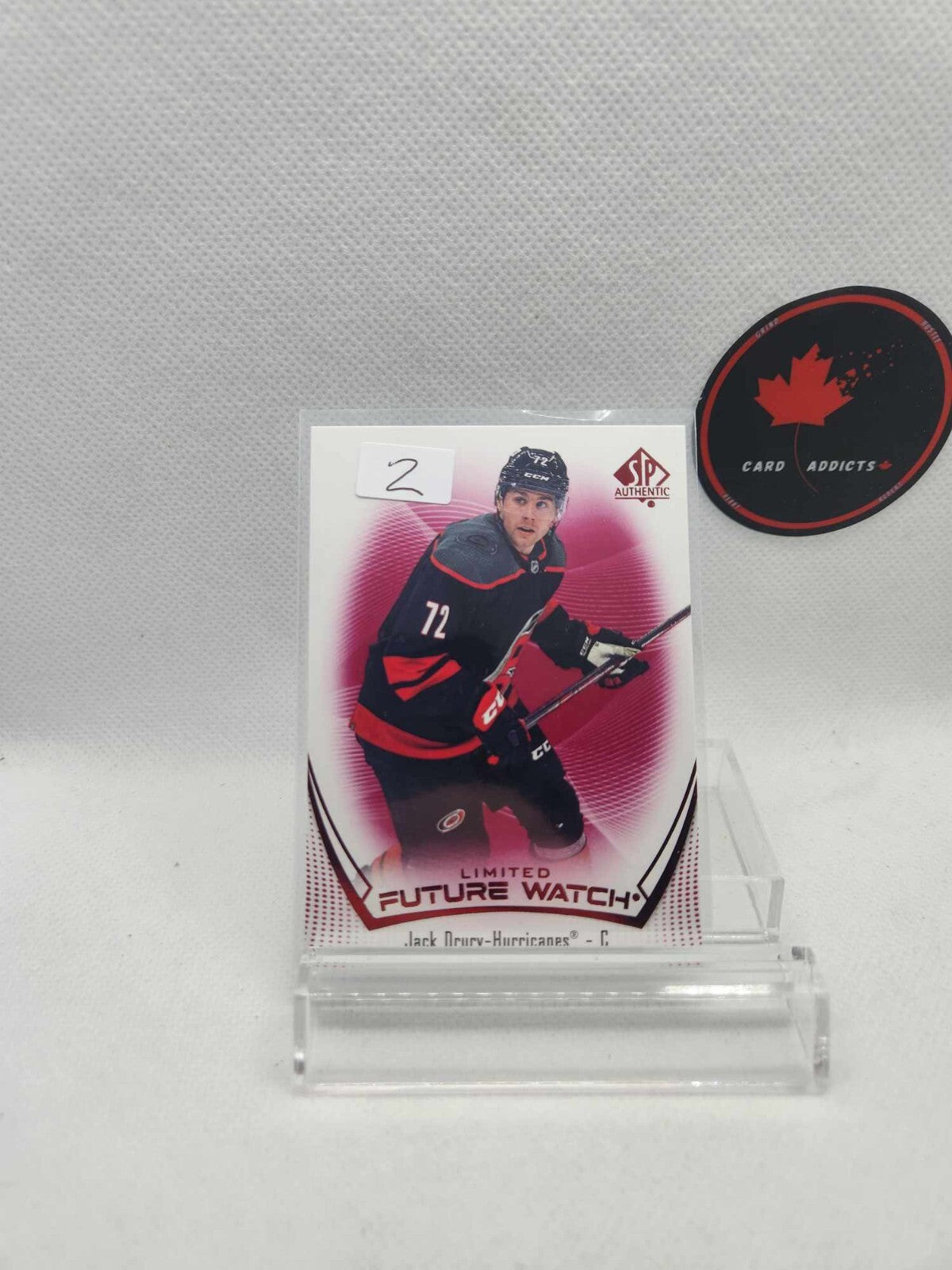 21-22 SP Authentic Limited Red Future Watch Jack Drury #194