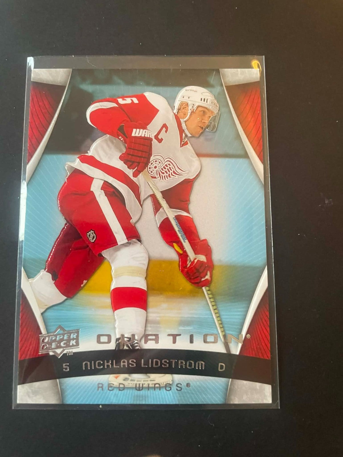 2009-10 Upper Deck Ovation Hockey 48 Nicklas Lidstrom REF I