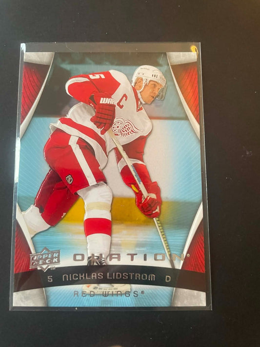 2009-10 Upper Deck Ovation Hockey 48 Nicklas Lidstrom REF I