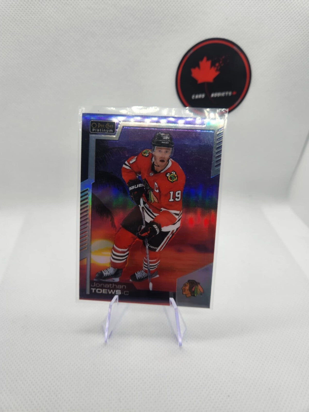 2020-21 o-pee-chee platinum Jonathan Toews sunset #142