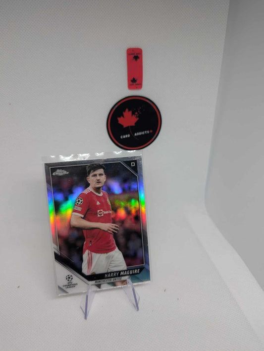 2021-22 Topps Chrome UCL Silver Refractor Harry Maguire #32