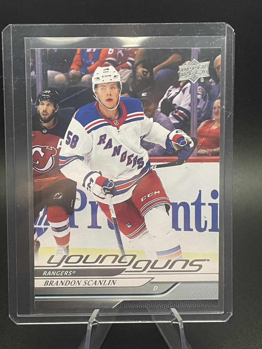 2024-25 Upper Deck Series 2 Brandon Scanlin Young Guns