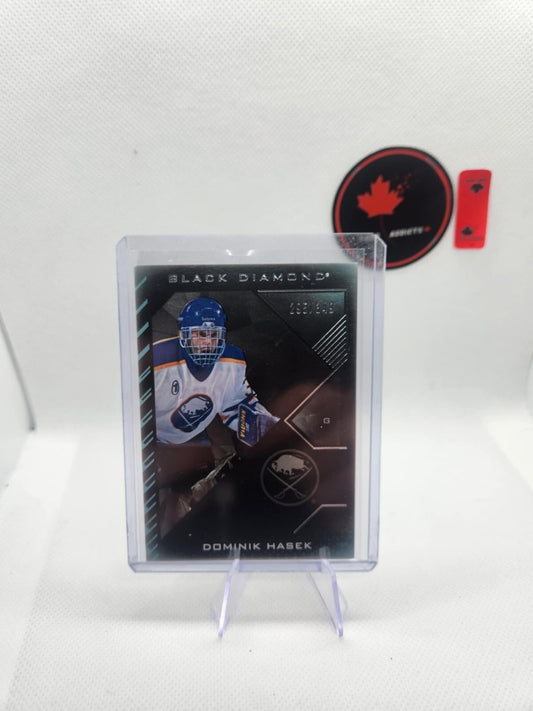 2021-22 Upper Deck Black Diamond Dominik Hasek /349 Buffalo Sabres #BDB-DH