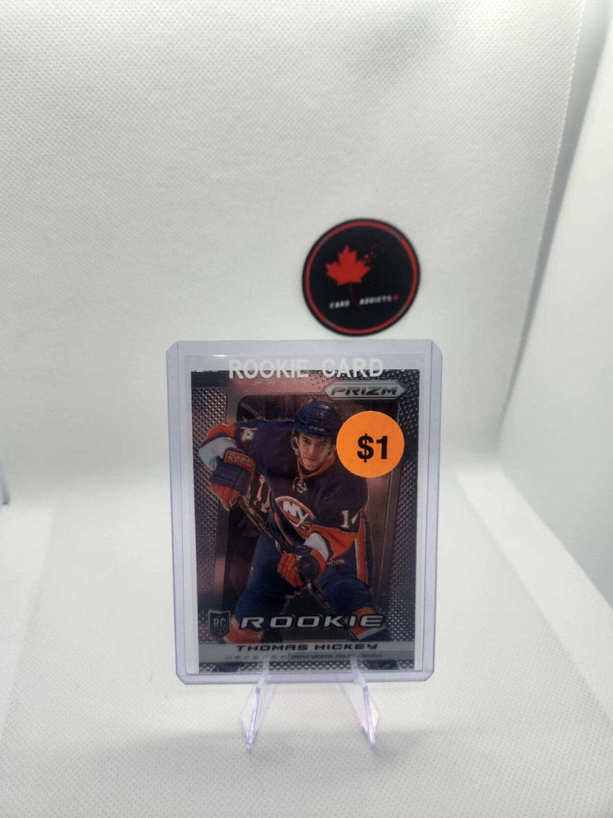 2013-14 Panini Prizm Hockey Rookie Card # 264 Thomas Hickey