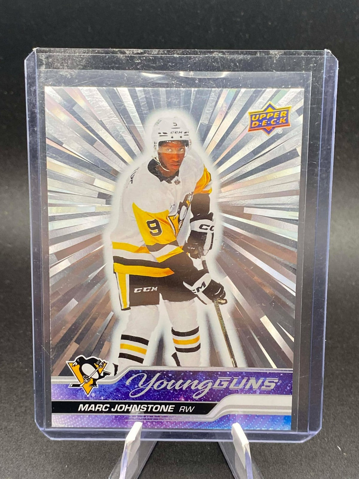 2023-24 Upper Deck Young Guns Silver Outburst Marc Johnstone Rookie #723