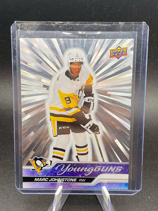 2023-24 Upper Deck Young Guns Silver Outburst Marc Johnstone Rookie #723