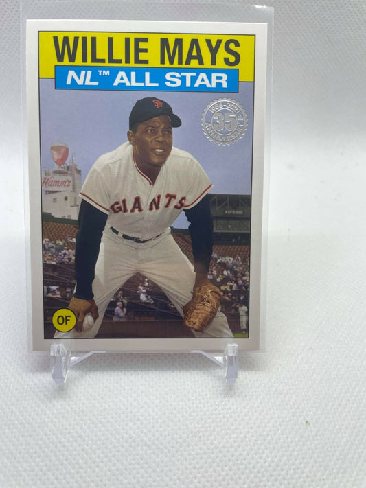 2021 Topps Series 2 1986 All-Star 35th Anniversary Willie Mays #86AS-6