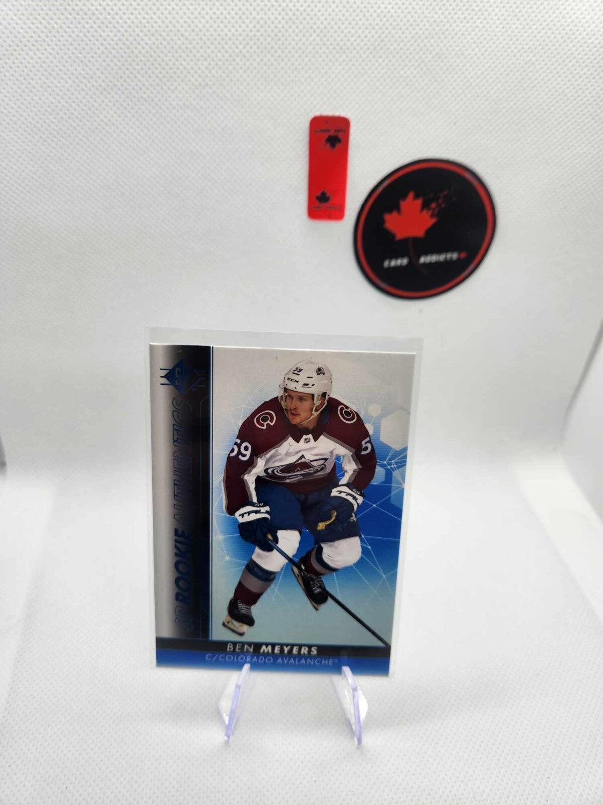 2022-23 SP - Rookie Authentics Blue Ben Meyers (RC)