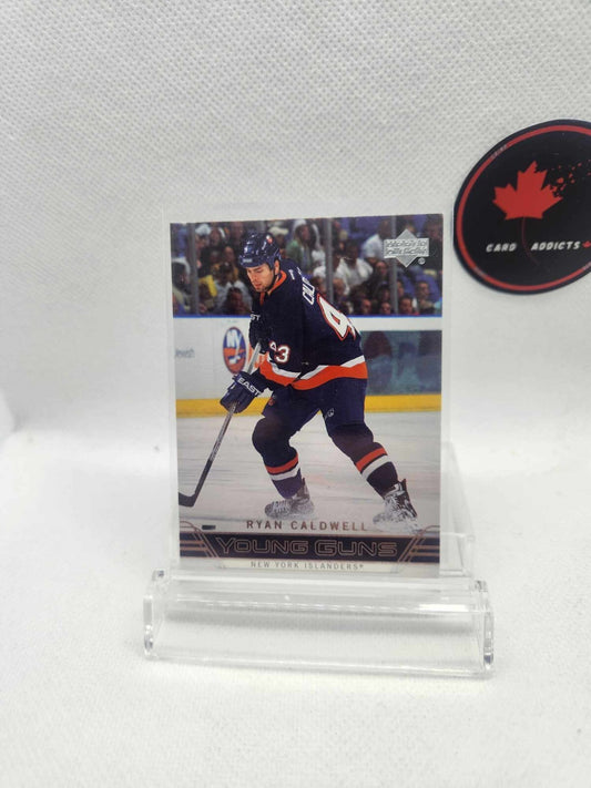2006-07 Upper Deck Series 1 Hockey RYAN CALDWELL #227 Young Guns Rookie