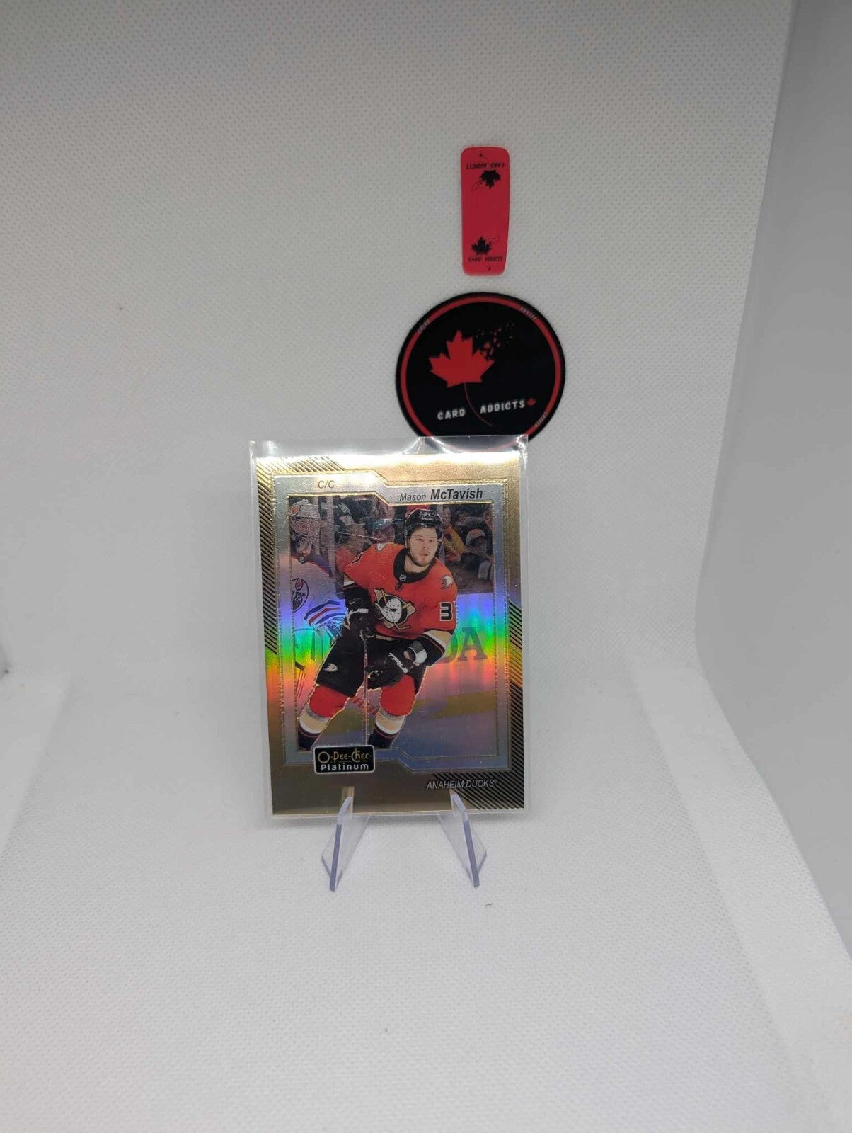 2023-24 OPC Platinum Premier Mason McTavish #OPC-6
