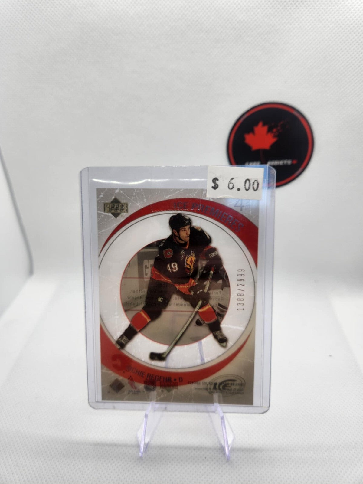 2005-06 UPPER DECK ICE PREMIERES RICHIE REGEHR - NUMBERED /2999