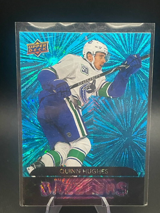2020-21 UD SERIES 1 DAZZLERS  QUINN HUGHES