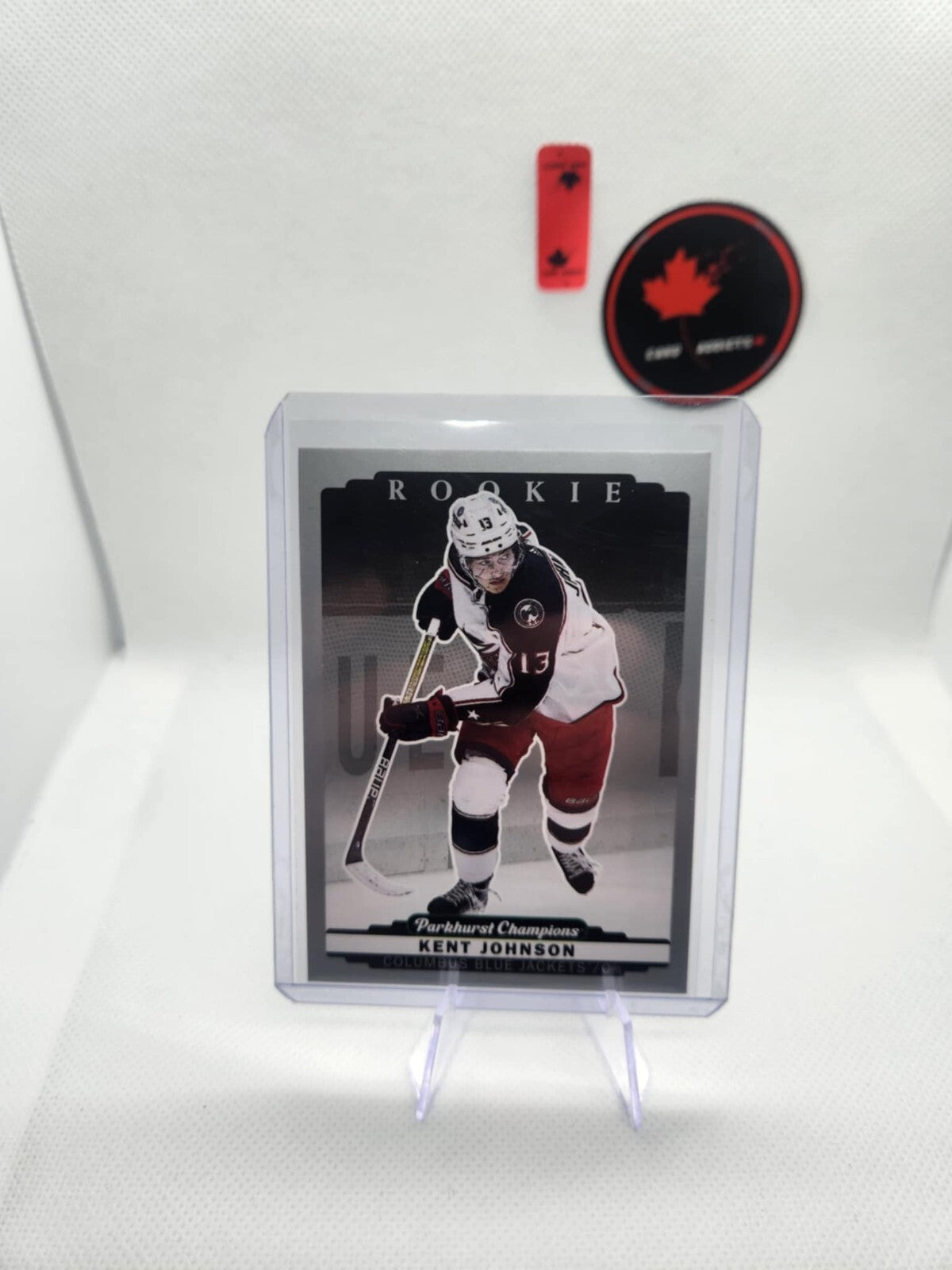 2022-23 Parkhurst Champions ROOKIE Kent Johnson Rookie Columbus Blue Jackets