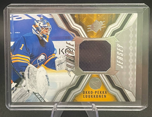 2021-22 Spx Rookie Jersey Ukko-pekka Luukkonen