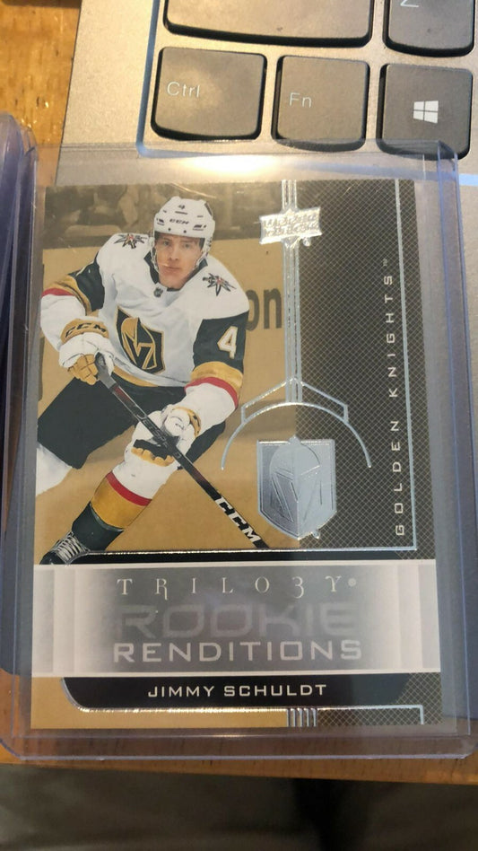 2019-20 Trilogy Rookie Renditions Jimmy Schuldt RC